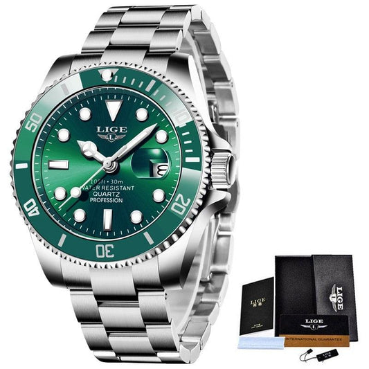 relogio de luxo, relogio moderno, relogio masculino, relogio dourado, relogio minimalista, relogio estiloso, relogio a prova dagua, lige, relogio rolex, relogio esportivo